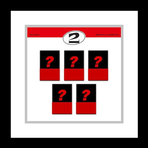 DREAMUS (G) I-DLE 2 TWO 2nd Album (POCA SOYEON Version) - Rot, 12.5 cm, Musik, Album