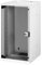 DIGITUS Netzwerk-Schrank 10-Zoll - 12HE - Wandmontage - unmontiert - HxBxT 591x316x298mm - Traglast 30kg - Nutztiefe 254mm - IP20 Schutzklasse - SOHO Pro-Serie - Grau