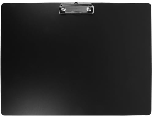 NUOBESTY Presse-Papiers Horizontal A3 Avec Clip Métallique Planche À Dessin Ergonomique En Plastique Pour Bureau École Et Usage Artistique Support Stable Pour Feuilles Et Documents