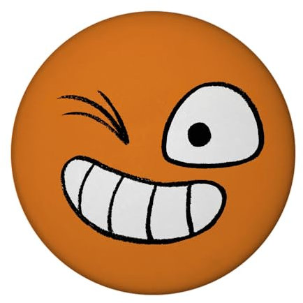 Emotion verrückt Magnet mit Flaschenöffner rund Stimmung Mood Magnet mit Flaschenöffner für Kopf und Gesicht Kawaii Design für Kollegen und Arbeit