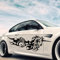 GUPEB Große Fast Furious Style Unicorn Auto Aufkleber Aufkleber für Tür Seitenhaube Auot Fahrzeug Vinyl Dekor