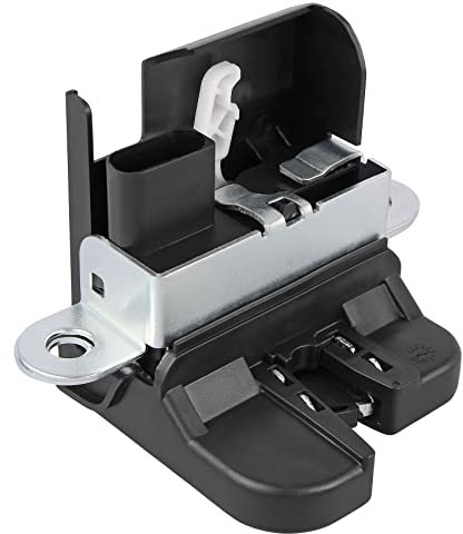 Godimg Serratura Portellone Posteriore,Per VW Golf 5 Golf 6 Touran SEAT Leon Altea Passat B6 B7,Serratura Porta Bagagliaio A 4 Poli, 5K0827505A 1T0827505H 1K6827505E