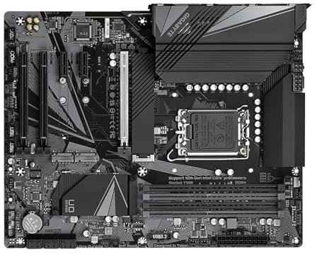 XYYZXKL schede Madri Fit for Gigabyte Z690 UD DDR4 V2 LGA1700 for processore Intel Core di 12a Generazione 12600 12700 12900 CPU Dual-Channel DDR4 PCI-E 4.0