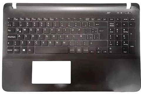 ZCDYGHU Copertura per Laptop per Sony per vaio SVF152 SVF15 FIT15 SVF154 SVF153 SVF1541 SVF152A29V SVF1521ECXW Copertura Superiore/Inferiore del poggiapolsi(White)