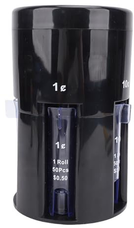 Dpofirs Electric Coin Sorter Compact Space Saving Digital Coin Counter for Savings Jar Collection + Practical Design + Applicable Scene: Small Business