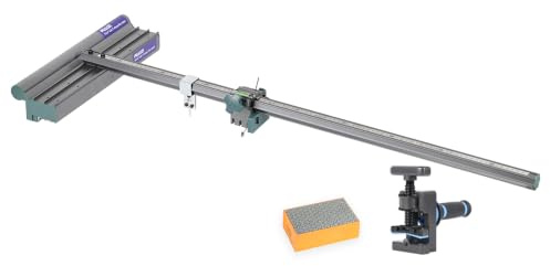 Klenbo Tcut™ Lite T-Shape Portable Manual Tile Cutter | For Porcelain Ceramic Tile Precision Cutting with Scoring Wheel Breaking Pliers and Diamond Hand Pads