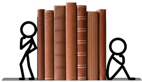Buchstützen für Schreibtisch - 2-teiliger Metall-Organizer für Regale,Buchstützen | Für Zuhause, Schule, Büro, Wohnung, Studentenwohnheim, Bauernhaus, Klassenzimmer, Wohnzimmer,