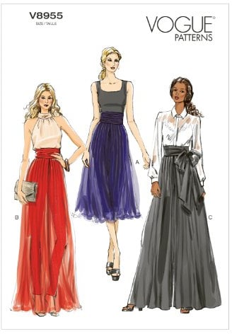 Vogue Schnittmuster, bunt