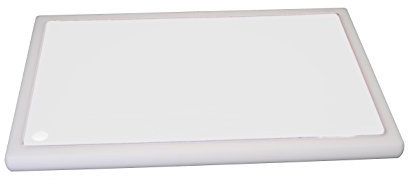 Top Board Profi Schneidebrett Set 4 tlg 40 x 30 x 3 cm incl.3 weißen wechselbaren Schneidauflagen
