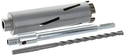 Diamant Bohrkrone Sechskant lang (200mm) Aufnahme und Zentrierbohrer Nutzlänge 180 mm Ø 42 mm Betonbohrkrone Kernbohrer