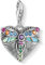 Thomas Sabo Damen Charm-Anhänger Herz mit Libelle Charm Club 925 Sterling Silber 1811-964-7