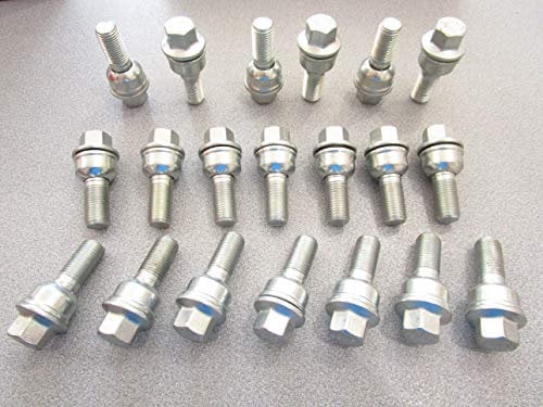 topbest Kit 20 Bulloni Ruota Compatibili Con AUDI Q3 Q5 Fissaggio Ruote Gomme Cerchi In Lega Farad MADE IN ITALY