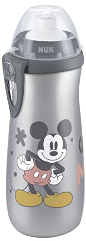 NUK Disney Sports Cup Lernbecher, auslaufsicher, großes Volumen, BPA-frei, ab 36 Monate, 450 ml, Mickey Mouse