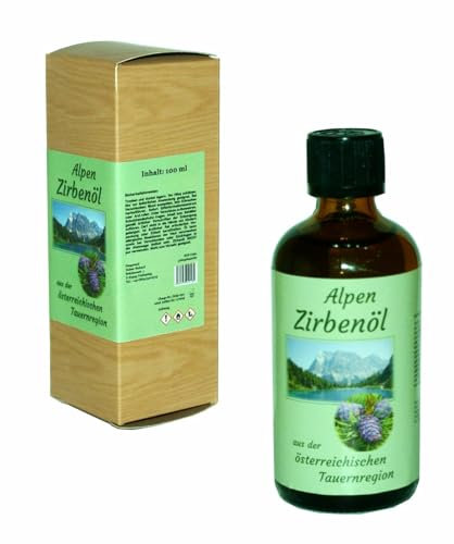 Alpen-Zirbenöl; naturrein, 100% bestes Zirbenöl; (110 ml)