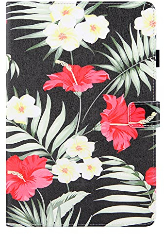 MadBee Tablet Hülle für All-New Amazon Fire HD 10 (11th Generation, 2021), PU Leder Flip Case Cover Ultra Schlank Superleicht Ständer Schutzhülle mit Standfunktion [Auto Schlaf/Wach] (#J)