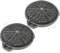 bartyspares Two ART00801 CARBFILT4 02859394 Carbon Charcoal Cooker Hood Extractor Vent Filters