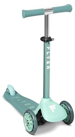 Flyer Glider Jr., Radio Flyer Kleinkind-Roller mit Lenkung, Türkis, für Kinder im Alter von 2 bis 5 Jahren