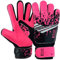 EFAH SPORTS Fußball-Torwarthandschuhe für Jungen, Kinder, Jugendliche, Fußball-Torwarthandschuhe mit super griffigen Handflächen (Pink, Size 8 Suitable for Size M-L Adult)