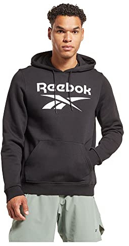 Reebok Herren-Kapuzenpullover mit French Terry-Logo