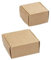 PAINT IT EASY NEU Miniatur Kartons, braun, 2 Stück im Set, ca. 4,2-5,5 cm