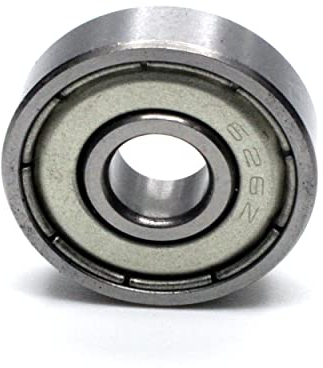 Parts and Parts Rillenkugellager 626 2Z, 6x19x6mm, DIN 625 ISO 15, Hochgeschwindigkeits-Radiallager, reibungsarm, leichtgängig, ideal für Fahrzeuggetriebe und Industriemaschinen