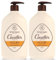 ROGÉ CAVAILLÈS | Milk & Honey | Nutre y protege la piel | Limpia suavemente | Piel sensible | Sin jabón | Plástico 100% reciclado | Envase: 1L gel de baño y ducha + 1L eco-recarga