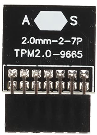 TPM 2.0-Modul, TPM-Chip 14-poliges 2x7P-Sicherheitsmodul für ASUS, Ersatz-TPM2.0-Verschlüsselungssicherheitsmodul für Win11-Plattformschutzmodul
