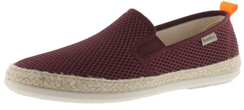 victoria 5200163, ANDRÉ ELÁSTICOS Rejilla, Lona Slip-on, Zapatillas Hombre, Burdeos, 41 EU