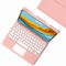 GUPENAA Tastatur Hülle für Huawei Matepad 11.5S 2024 mit Touchpad, Integrierter Bleistifthalter, Magnetische Abnehmbare Kabellose Bluetooth-Tastatur mit Maus,Rosa