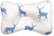 champracer 1er Set Kuschelkissen mit Kissenbezug Baumwolle, Baby Kopfkissen ab 1 Jahr, Kleinkindkissen für babybett, Waschbar Kleinkind Kopfkissen Enthält Füllstoff (Elch,28 * 20 cm)