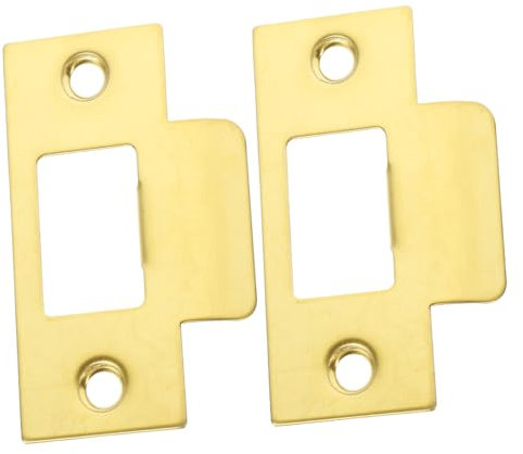 KONTONTY Kit De Renfort De Porte De Garage 2 Plaques De Pêne Dormant Gâche De Porte