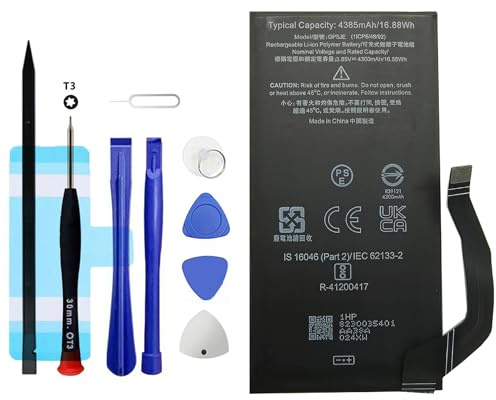 Vvuilsty GP5JE Ersatzakku für Pixel 7A GWKK3 GHL1X, 0-Zyklen-Batterie kompatibel mit Google Pixel 7A GWKK3 GHL1X mit Reparaturwerkzeug-Kits
