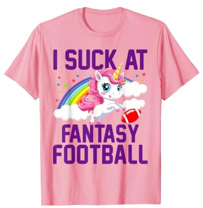 I Suck at Fantasy Football Last Place Fantasy Football Loser T-Shirt