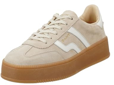 GANT 32531202/G265 Damen Sneaker Low Leder in Weiss-Kombi - Gr. 36