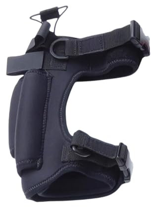 SZLIFE Porta del Coltello per Gamba per Immersioni a Gamba Leggera a Gamba a Gamba Porta di Coltello da Immersione per in Barca Che nuota da, Nero