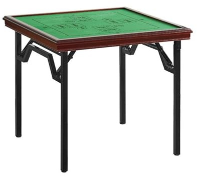 Mahjong-Tisch Faltender Karten tragbare grüne Spielflächen-Schublade-tragbare Tisch-Domino-Poker-Spiele