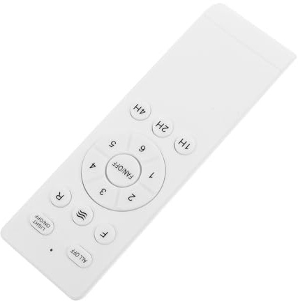 Genérico Control Remoto Función Regulable 6 Velocidades para Ventilador de Techo Luz y Compatible Ventiladores de Techo
