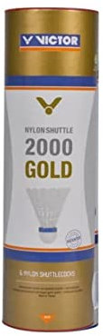 VICTOR Nylon Shuttle 2000 gold-Gelb-Rot