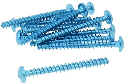 Schraubensatz 12 Stück Verkleidung blau - 5x50