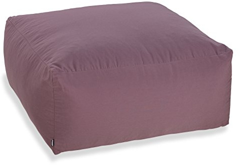 H.O.C.K. Loungehocker 90x90x40cm Outdoor Classic Uni brombeer