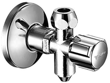 Schell COMFORT Eckventil 1/2 x 3/8, mit Entleerungsstutzen chrom