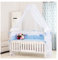 LEORX Moustiquaire - lit bébé lit bébé auvent moustiquaire – meublé (Blanc)