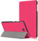 Skytar Samsung Tab A6 10.1 2016 Hülle,Schutzhülle für Galaxy Tab A 2016 LTE - Flip Stand Case Cover in PU Leder Hülle für Samsung Galaxy Tab A6 10.1 Zoll SM-T580N / SM-T585N Tablet Tasche,Hot Pink