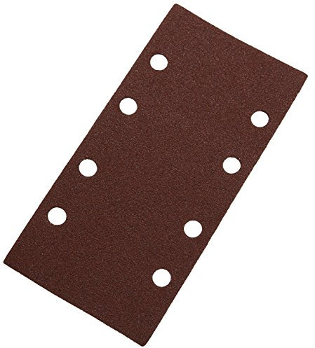 Silverline 675218 Hook and Loop 1/3 Sheets Punched 10pk 80 Grit