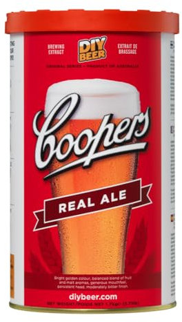 Coopers DIY Beer Real Ale Homebrewing Craft Beer Brewing Extract