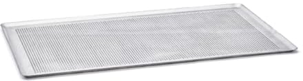 De Buyer Backblech gelocht mit eingeklemmten Kanten-53 x 32,5 cm-7367.53, Aluminium, Silber, 53cm