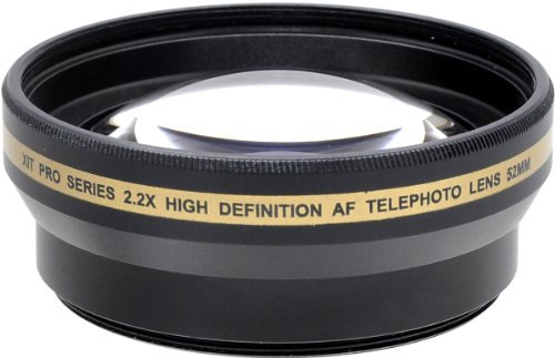 52mm Telephoto 2,2x Objectif Convertisseur Pour Nikon DSLR D3200 D3100 D3300 D3000 D5000 D5200 D5300 D5100 Coolpix P7000 P7700 P7100 P7800 OBJECTIF LENS 18-55 55-200 CANON 50MM F/1.4 F/1.8