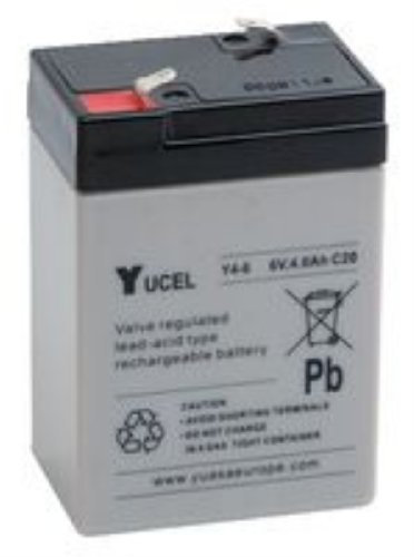 Yuasa Battery Lead-Acid 6V 4AH Yucel Y4-6
