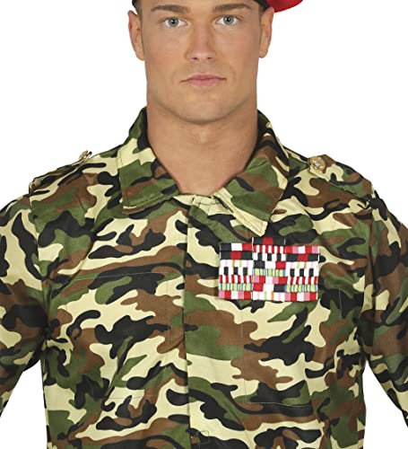 Guirca Soldaten Auszeichnung Rangabzeichen Kennung Erwachsene Karneval Fasching Party Rocker Biker