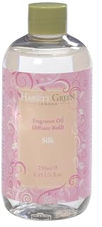 Hassett Green London - Silk Gardenia & Freesia - Fragrance Oil Reed Diffuser Refill - Larger Size 250ml Bottle